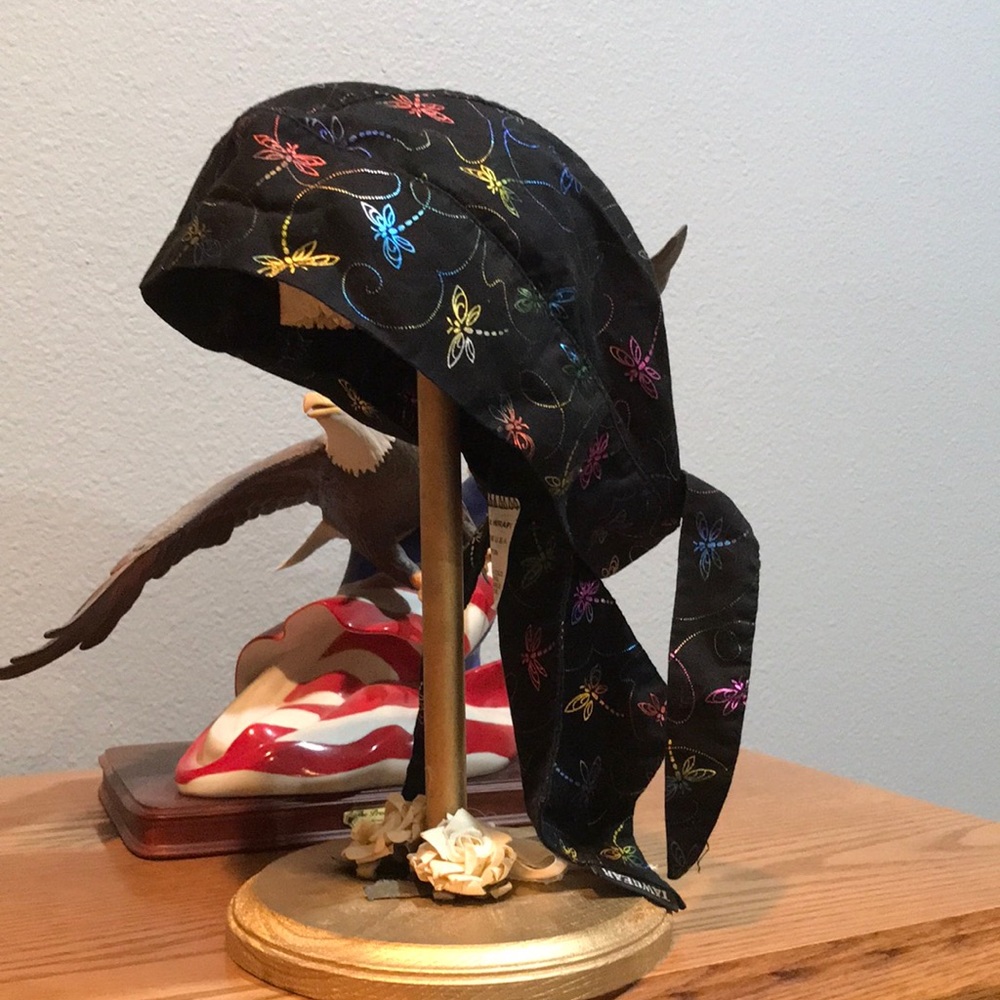 2 Head wraps, doorag, Harley headband